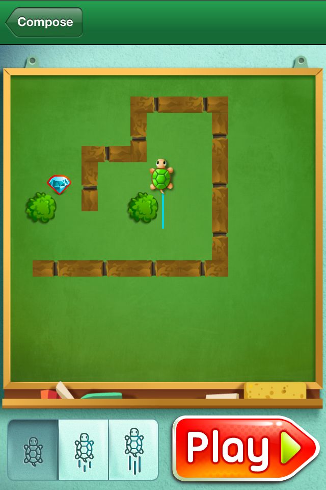 Move the Turtle. Programming for kids - Educational App